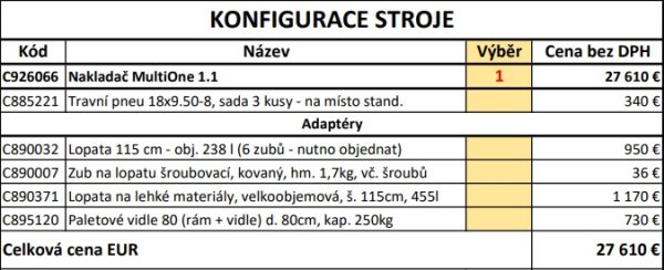 Nakladač MultiONE 1.1 - Image 6