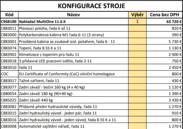Nakladač MultiONE 11.6 K - Image 18
