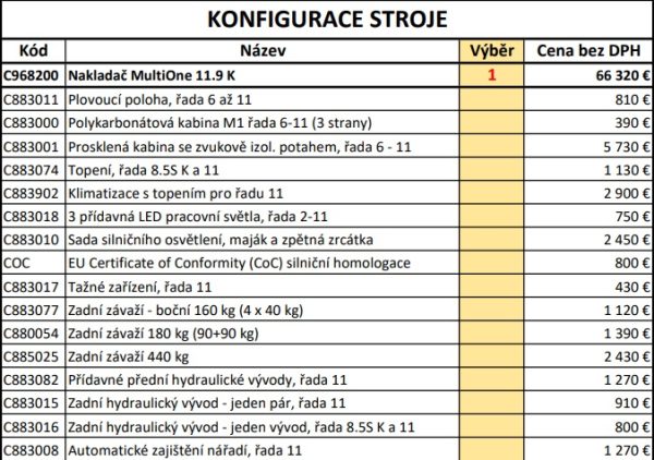 Nakladač MultiONE 11.9 K - Image 8