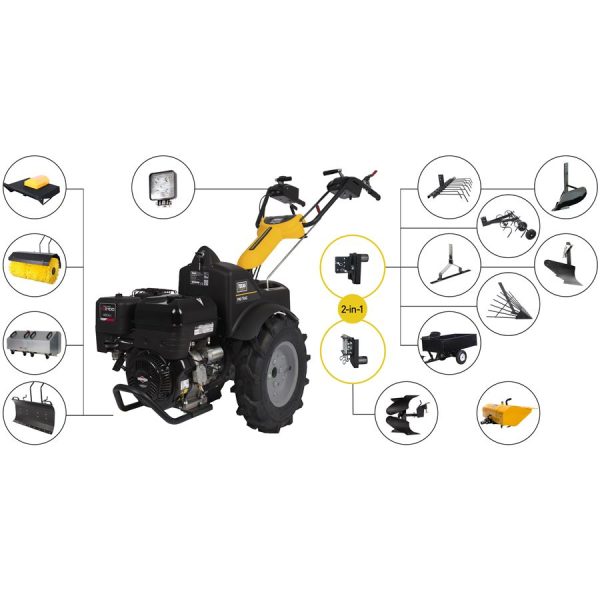 Multifunkčný malotraktor TEXAS Pro Trac 1350BE - Image 2