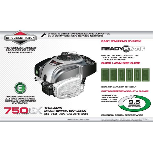 Benzínová kosačka TEXAS RAZOR 5181TR/WE B&S - Image 6